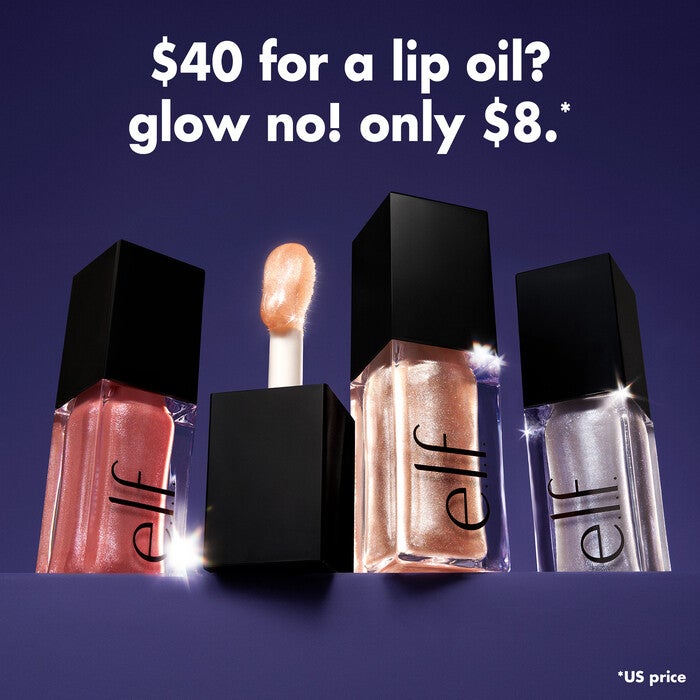 Glow Reviver Lip Oil Glimmer, Chocoluxe - Rich Brown + Pink Pearl