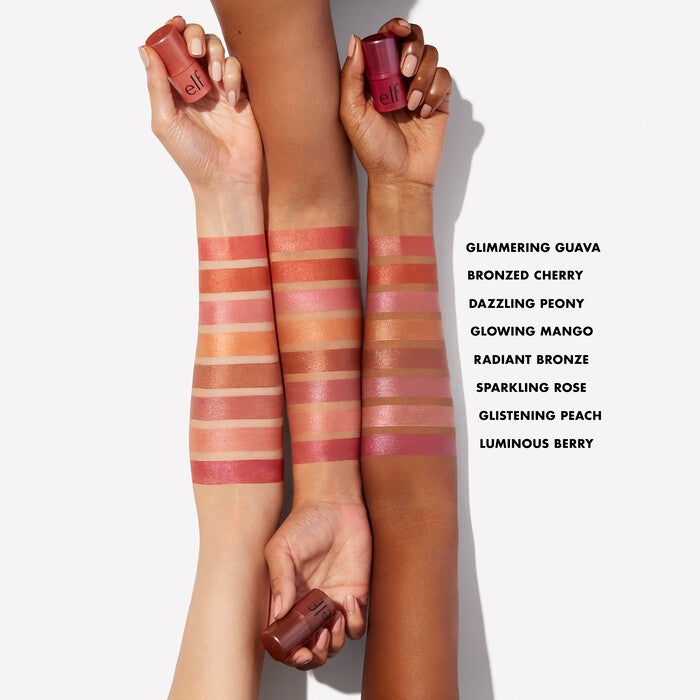 Monochromatic Multi-Use Makeup Stick Arm Swatch Shades