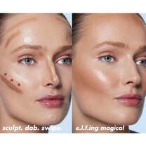 Halo Glow Highlight Beauty Wand, IRL Angel - White to Pink Gold Shift